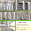 White Tulle Window Curtain