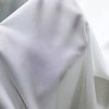 White Tulle Window Curtain